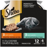 Sheba Perfect Portion Mixed Cuts Cut, 1 Pound, 2 Per Case