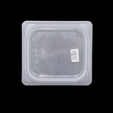 Camwear Pan-Trans 1/6 Translucent Food Pan Seal Cover 6 Per Pack - 1 Per Case