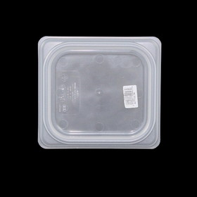 Cambro Camwear Pan-Trans 1/6 Translucent Food Pan Seal Cover, 6 Each, 1 per case