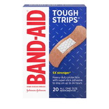 Band-Aid Tough Strips 5X Stronger Bandage 20 Per Pack - 5 Per Box - 4 Per Case