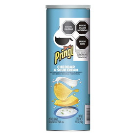 Pringles Cheddar & Sour Cream Potato Crisp 5.5 Ounces Per Pack - 14 Per Case