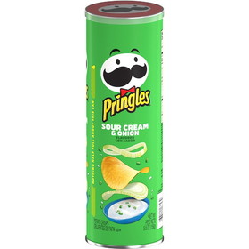 Pringles Sour Cream & Onion Potato Crisp 5.5 Ounces Per Pack - 14 Per Case