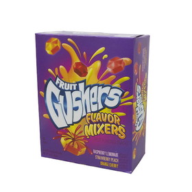Fruit Gushers Gluten Free Mixed Flavors Fruit Snacks 4.25 Ounces Per Pouch - 8 Per Box - 6 Per Case