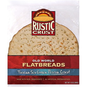 Rustic Crust 1207 12 Tuscan Six Grain Pizza Crust Case