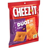 Cheez-It Duoz Bacon And Cheddar Cheese Crackers 4.3 Ounce Per Pack - 6 Per Case