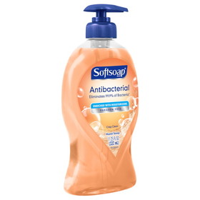 Softsoap Crisp Clean Antibacterial Hand Wash, 11.25 Fluid Ounces, 6 per case