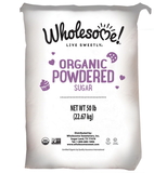 Wholesome Sweetener Sugar Powdered Organic No Gmo, 50 Pounds, 1 per case
