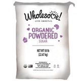 Wholesome Sweetener Sugar Powdered Organic, 50 Pounds, 1 per case