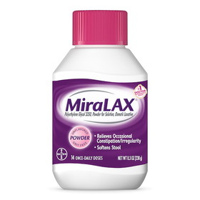 Miralax Miralax 1/4" Day, 8.3 Fluid Ounces, 4 per case