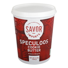 Savor Imports Speculoos Cookie Butter Classic, 1 Kilogram, 6 per case