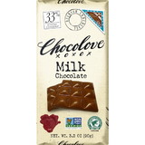 Chocolove Milk Chocolate Bar, 3.2 Ounces, 12 per case