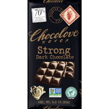 Chocolove Strong Dark Chocolate, 3.2 Ounces, 12 per case
