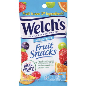 Welch's Mixed Fruit Fruit Snacks, 2.25 Ounces, 48 per case