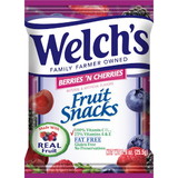 Welch's Berries 'N Cherries Fruit Snacks, 0.9 Ounces, 6 per case
