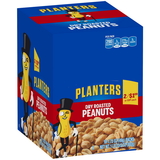 Planters Dry Roasted Peanuts 1.75 Ounce Tube - 18 Per Pack - 6 Packs Per Case