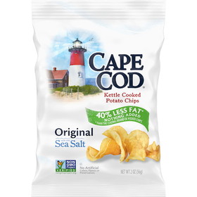 Cape Cod Potato Chips Reduced Fat, 2 Ounces, 6 per case