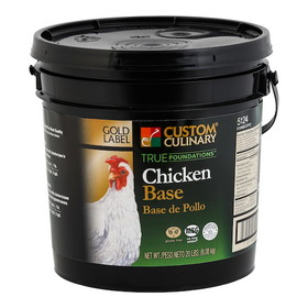 Gold Label Clean Chicken Base, 20 Pounds, 1 per case