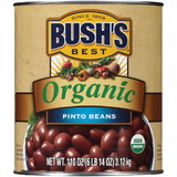 Bush's Best Organic Pinto Beans, 110 Ounces, 6 per case