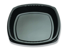 Forum 14 Black Deep Square Cater Tray 48 Eaches - 48 Per Case