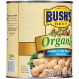 Bush's Best 100% Organic Garbanzo Beans, 110 Ounces, 6 per case