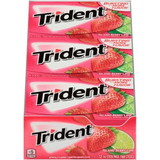 Trident Island Berry Lime, Sugar Free Gum, 14 Count, 12 per case