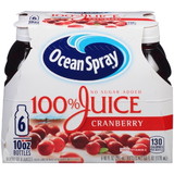 Ocean Spray 100% Cranberry Juice, 60 Fluid Ounces, 4 per case