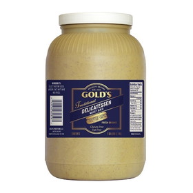 Gold's Delicatessen Style Mustard, 1 Gallon, 4 per case
