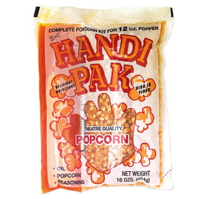 Great Western Handi Pack Theatre Quality Popcorn Kit, 24 Each, 1 per case