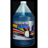 Frostee Snow Cone Syrup Blue Raspberry, 1 Gallon, 4 per case