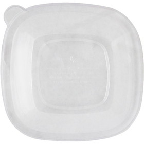 World Centric Ingeo Compostable Square Bowl Lid, 50 Each, 4 per case