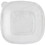 World Centric Ingeo Compostable Square Bowl Lid, 50 Each, 4 per case, Price/Case