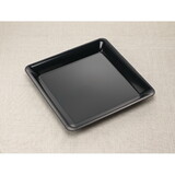 Conserve Black Square Tray 11X11, 25 Each, 1 Per Pack, 25 Per Case