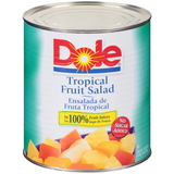 Dole In 100% Juice Tropical Fruit Salad, 106.19 Ounces, 6 per case
