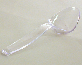 Serv. Spoon Clear Serving Utensil