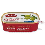 King Oscar Royal Fillet Skinless/Boneless Mackerel In Olive Oil 12/4.05 Ounce