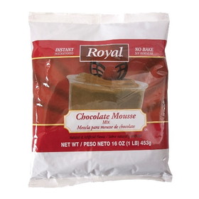 Royal Chocolate Mousse Mix, 16 Ounces, 6 per case