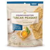 Crunchmaster Tuscan Peasant Crackers Simply Olive Oil & Sea Salt 12/3.54 Oz.