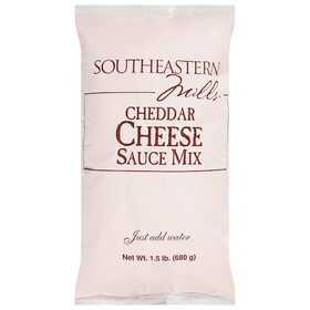 Southeastern Mills Mix Sauce Cheddar Cheese Bag, 1.5 Pounds, 6 per case