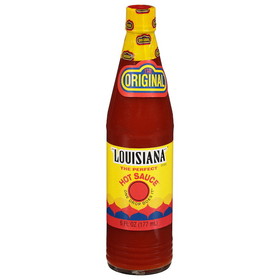 Louisiana Hot Sauce Hot Sauce, 6 Fluid Ounce, 24 per case