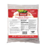 Royal Strawberry Mousse Mix 16 Per Pack - 6 Per Case