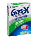 Gas-X Cherry Creme Tablets, 18 Each, 4 per case