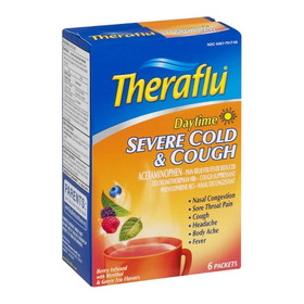 Theraflu Daytime Severe Cold &amp; Cough, 6 Each, 3 Per Box, 8 Per Case