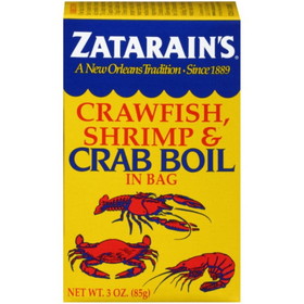 Zatarains Crab Boil Dry Mix, 3 Ounces, 6 per case