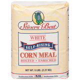 Stiver's Best Cornmeal White Self Rising, 5 Pounds, 8 per case