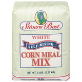 Stiver's Best Cornmeal White Self Rising Mix, 5 Pounds, 8 per case