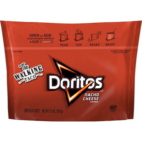 Doritos Nacho Doritos 2.5 Ounces - 18 Per Case