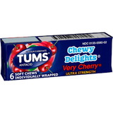 Tums Very Cherry Chewy Delights, 6 Each, 12 per case