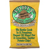 Dirty Potato Chips Sour Cream And Onion Potato Chips, 2 Ounces, 25 per case