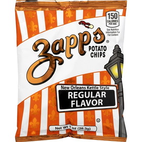 Zapp's Potato Chips Regular Chips, 1 Ounces, 60 per case