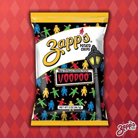 Zapp's Potato Chips Voodoo Chips, 2 Ounces, 15 per case